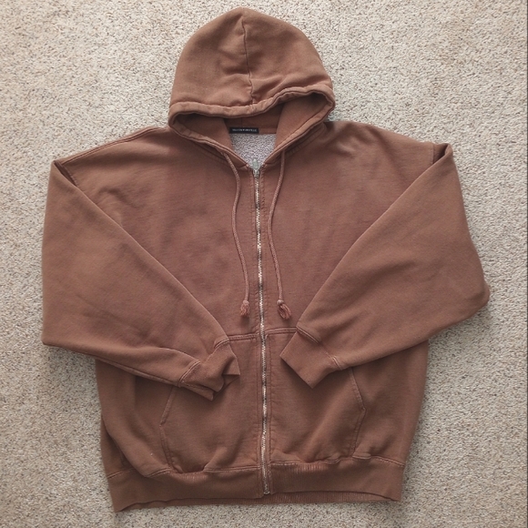 Brandy Melville Tops - Brandy Melville Brown Hoodie